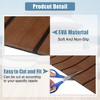 Unique Bargains EVA Decking Sheet Mat Non-Slip Self-Adhesive for Boat RV Flooring Carpet 95"x24" - 4 of 4