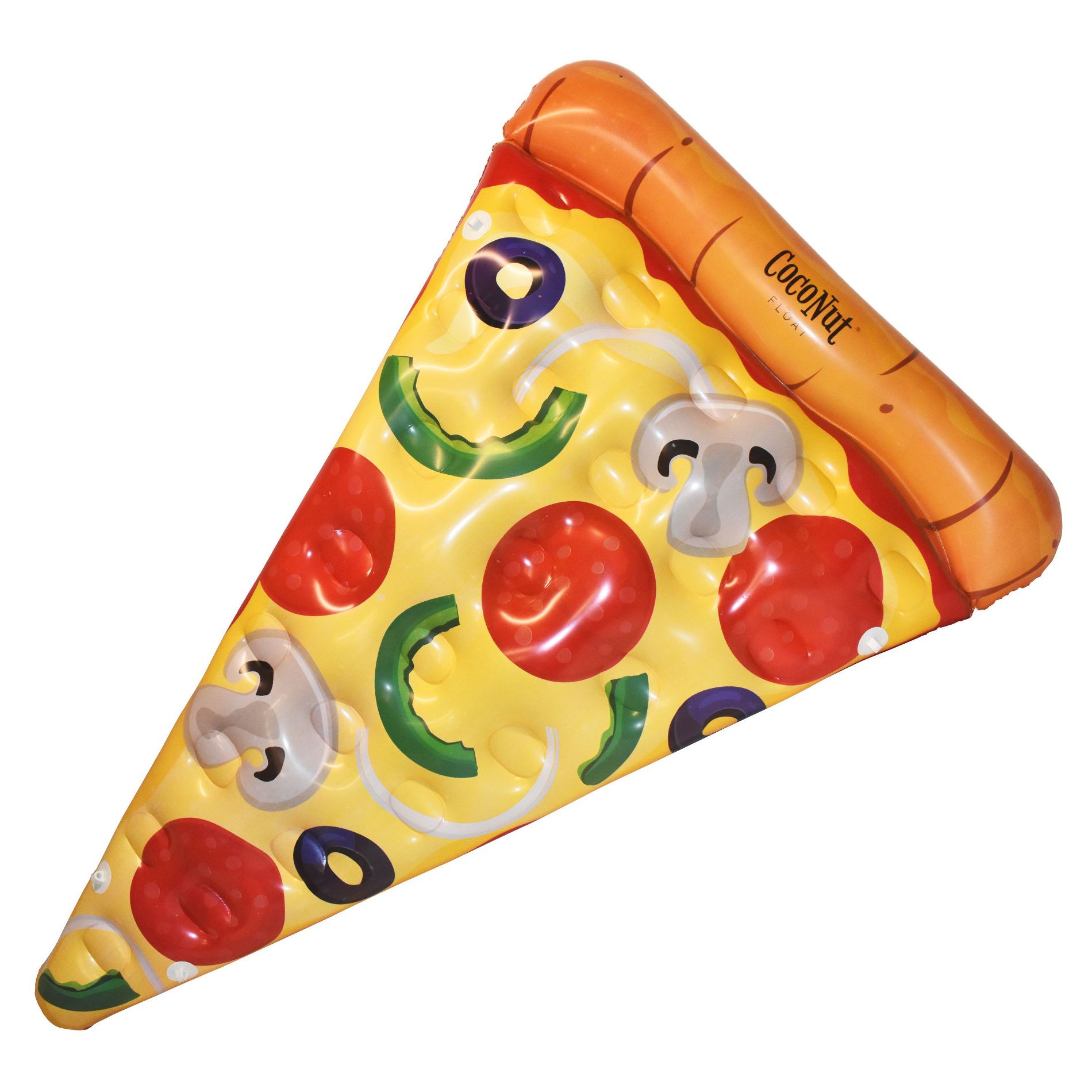 CocoNut Outdoor Inflatable Lounge Pool Float - Deluxe Pizza Slice