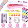 iMountek "DIY Bracelet Making Kit for Kids – Arts & Crafts Set with Beads, Charms, and Travel Activity Gift"Purple - 4 of 4
