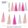 Unique Bargains Party Decoration Reusable Strong Rope Tassel Garland Banner 20 Pcs - 2 of 4