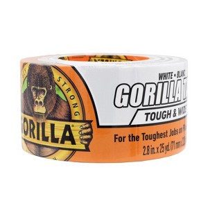 Gorilla Tough & Wide 2.88 in. W X 25 yd L White Repair Tape - 1 of 1