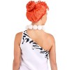 HalloweenCostumes.com One Size Fits Most  Women  Deluxe Wilma Flintstone Wig, Orange - 3 of 4