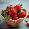 Mela Artisans Wooden Scalloped Bowl – Wooden Bowls for Decor, Candies - 4 of 4
