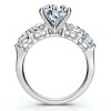 Pompeii3 Certified 3 1/2Ct Diamond Engagement Ring 14k Gold or Platinum Lab Created - 2 of 4