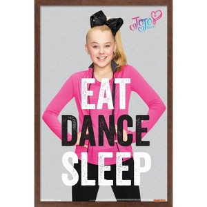 Trends International JoJo Siwa - Eat Dance Sleep Framed Wall Poster Prints - 1 of 4