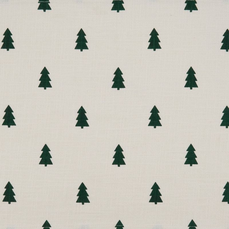 Saro Lifestyle Saro Lifestyle Christmas Tree Design Cloth Table Napkins (Set of 4), Ivory, 20", 4 of 5