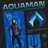 Boys' Short Sleeve Aquaman And the Lost Kingdom Aquaman Stats T-Shirt - 3 of 4