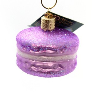 Old World Christmas 2.0 Inch Macaron Ornament French Pastry Tree Ornaments - 1 of 3