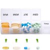 Sukuos Small Pill Box 3pcs, Cute Travel Pill Case Portable Pocket Purse :  Target