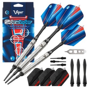 Viper Sidewinder 18 GramsTungsten Soft Tip Darts Shark Fin Barrel - 1 of 4