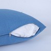 24x24 Inch Outdoor Deep Seat Cushion Set - Waterproof Fade-Resistant Patio Furniture Cushions with Removable Covers - 4 of 4