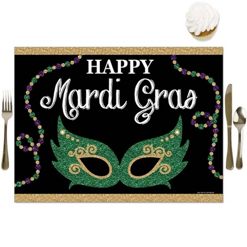 Big Dot of Happiness Mardi Gras - Masquerade Party Decorations Party Banner