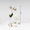 Moments in Time 18.5" Gold Antler Standing Reindeer with Wreath - 3 of 3