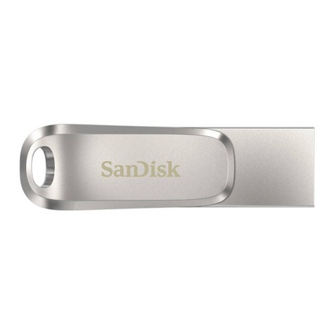 Sandisk Ultra Dual Drive Luxe Usb Type-c 128gb Flash : Target