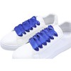 Elerevyo Women's Flat Satin Ribbon Shoelaces Wide Shoestrings Colorful Shoe Laces 1 Pair - 4 of 4