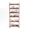Chery Life Red Storage Tower Rack with Wheels & 6 Baskets For Kitchen,Bathroom, Laundry - 2 of 4