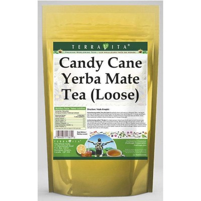 TerraVita Candy Cane Yerba Mate Tea (Loose) (8 oz, ZIN: 548316, 3-Pack)