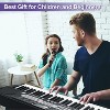 Keyboard Piano, 61 Key Electric Piano Keyboard for Beginners and Kids, with Microphone, Power Supply, Built In Speakers, Portable Keyboard Teaching - 2 of 4