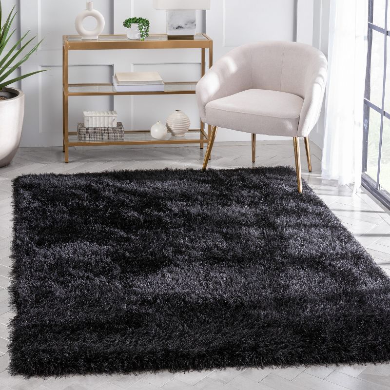 Well Woven Chie Kuki Collection Ultra Soft Two-Tone Long Floppy Pile Area Rug, 3 of 10