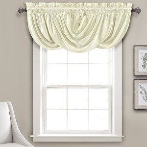 18"x42" Lucia Window Valance - Lush Décor - 1 of 4