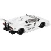 Lamborghini Countach LB-WORKS #41 White "2024 Tokyo Auto Salon" Limited Edition 1/64 Diecast Model Car by Mini GT - 3 of 4