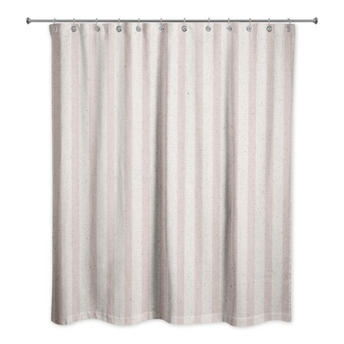 Creative Products Red Stripe 71x74 Shower Curtain - image 1 of 2