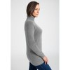 Jessica London Women's Plus Size Cotton Cashmere Turtleneck - 4 of 4