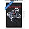 Trends International Whitesnake - Silver Snake Logo Framed Wall Poster Prints - 3 of 4