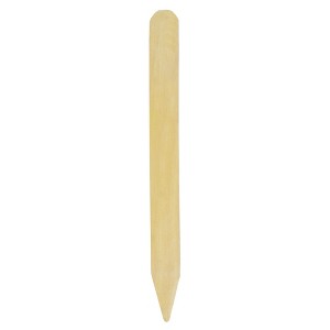 DP Industries Garden Aces Natural Wood Plant Stakes – Garden Markers for Seedlings, 12" (Pack of 12) - 1 of 4