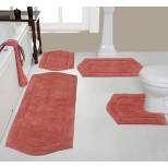 Waterford Collection Cotton Tufted Set of 4 Bath Rug Set - Home Weavers
