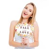 Big Dot of Happiness Funny Fall Foliage Bride - Autumn Leaves Bridal Shower and Wedding Party Photo Booth Props Kit - 10 Piece - 2 of 4