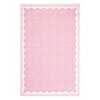 homfan Scalloped Washable Rug w/ Non-Slip Back - Modern Low-Pile Carpet for Living Room, Bedroom - 4 of 4
