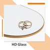 Dovelina Modern Wood Frame Arched Mirror Decorative Wall Mirror - 4 of 4
