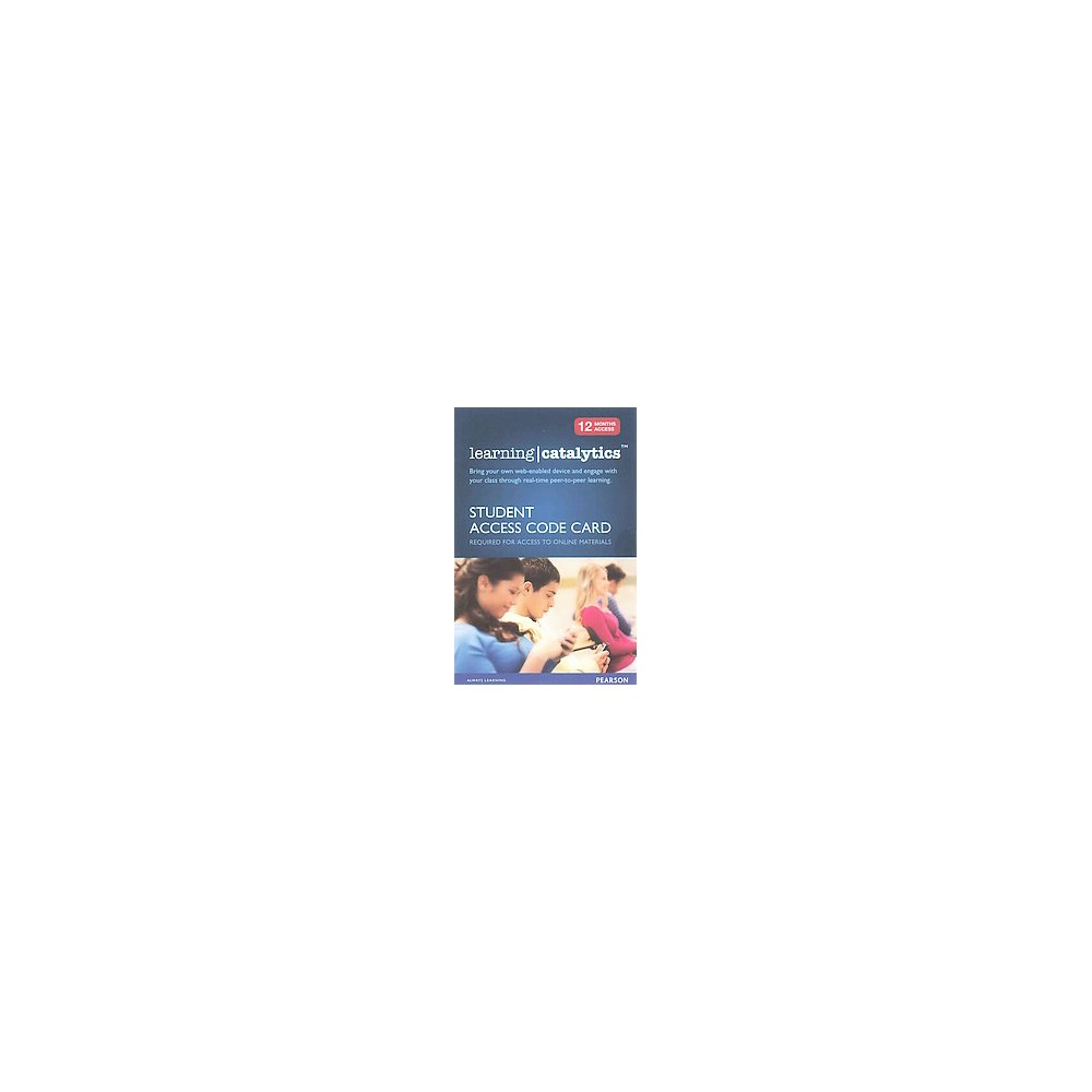 ISBN 9780134439136 product image for Learning Catalytics Access Code (Other merchandize) | upcitemdb.com