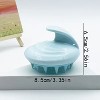 Kitcheniva Silicone Hair Scalp Massage Brush 1 Pcs, Blue - 2 of 4