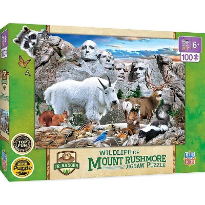 MasterPieces Inc Wildlife of Mount Rushmore 100 Piece Jigsaw Puzzle