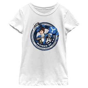 Girls Yale University Collegiate School Woman T Shirt - 1 of 4