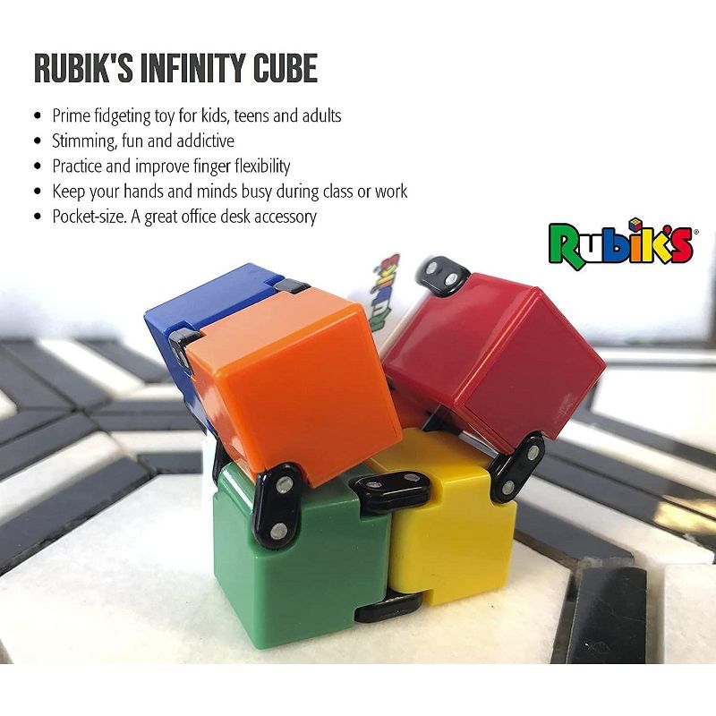 Brand Partners Group Rubiks Infinity Cube Fidget Stimming Toy, 3 of 5