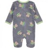 Kids Star Wars Grogu Poses All Over Print Footed Pajamas - 4 of 4