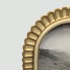 Harbortown 5"x7" Petal Arched Table Picture Frame Gold - 3 of 4