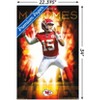 Trends International NFL Kansas City Chiefs - Patrick Mahomes II 18 Unframed Wall Poster Prints - 3 of 4