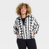 Women's High Pile Fleece 1/2 Zip Pullover Jacket - All In Motion™ - 4 of 4