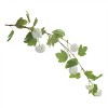 Hanging Snowball Floral Branch (Set of 6) - 2 of 2