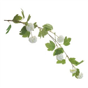 Hanging Snowball Floral Branch (Set of 6) - 1 of 3