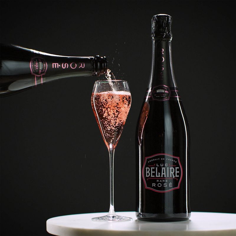 Luc Belaire Rare Ros&#233; Sparkling Wine - 750ml Bottle, 6 of 8