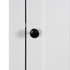 VANIRROR Bathroom Storage Cabinet, Floor Standing with 2 Doors, Wooden 6-Shelf Tall Cabinet for Bathroom, Living Room, or Office, 66.93" Tall - 4 of 4