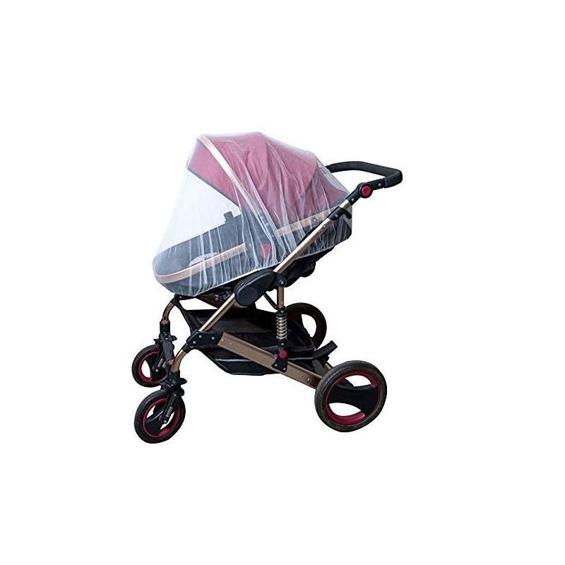 Enovoe Durable Baby Stroller Mosquito Net for Crib, Brown, 3 of 5