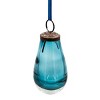 Gulches Set of 12 Luster Teardrop Glass Ornaments - Elegant Decorative Hanging Christmas Tree Accents for Holiday Celebrations - 3 of 4