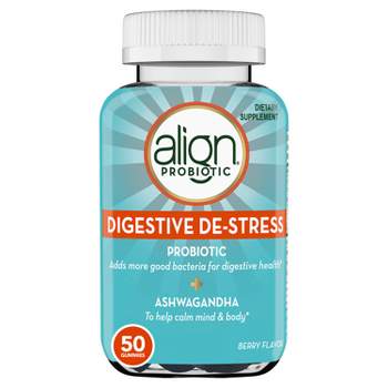 Align De-Stress Daily Probiotic Supplement Gummies - Berry - 50ct