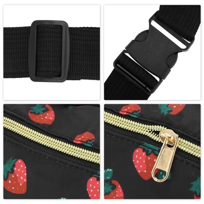 Unique Bargains Strawberry Pattern Fanny Pack 1 Pc - image 4